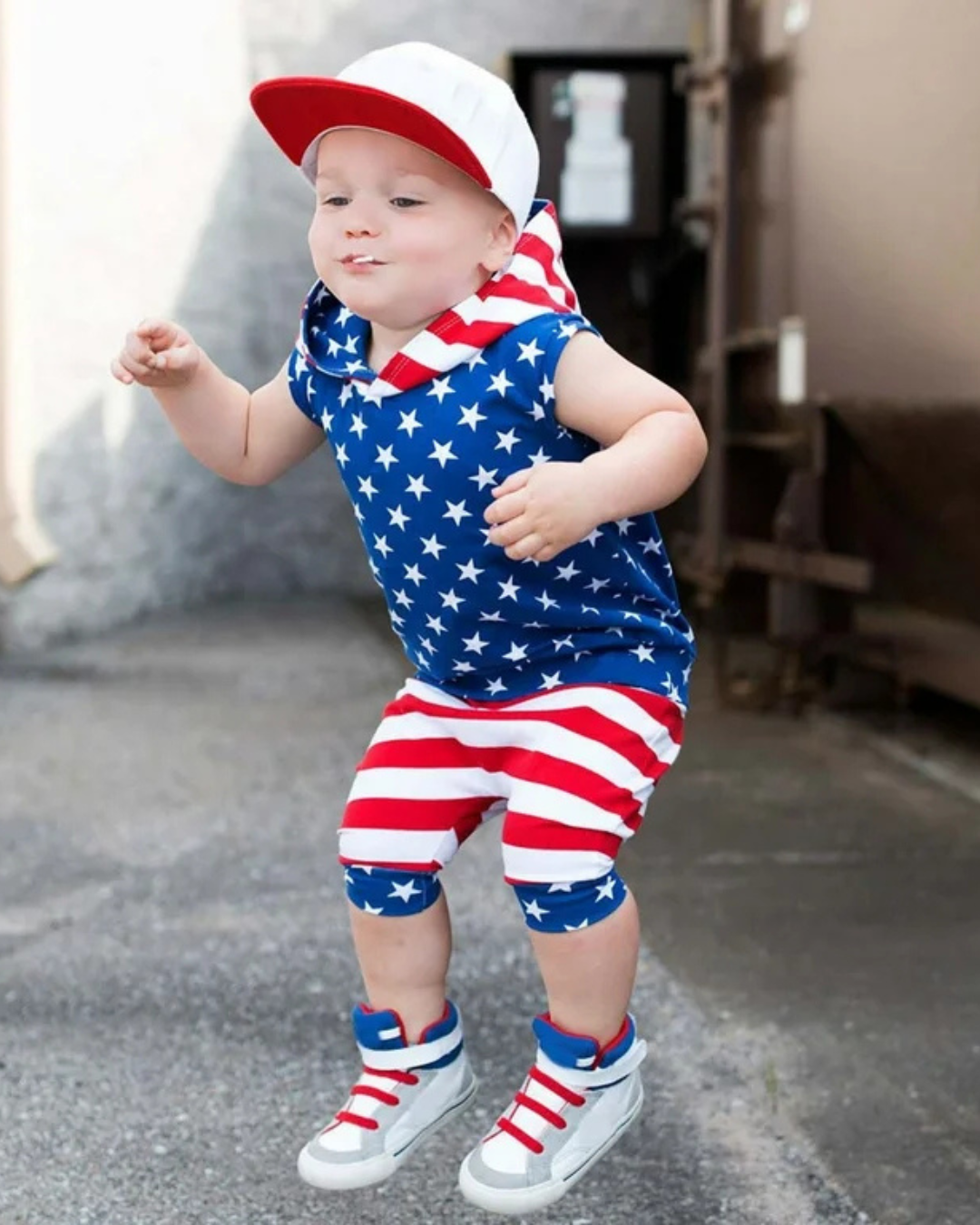 Star Striped 4th of July Outfit