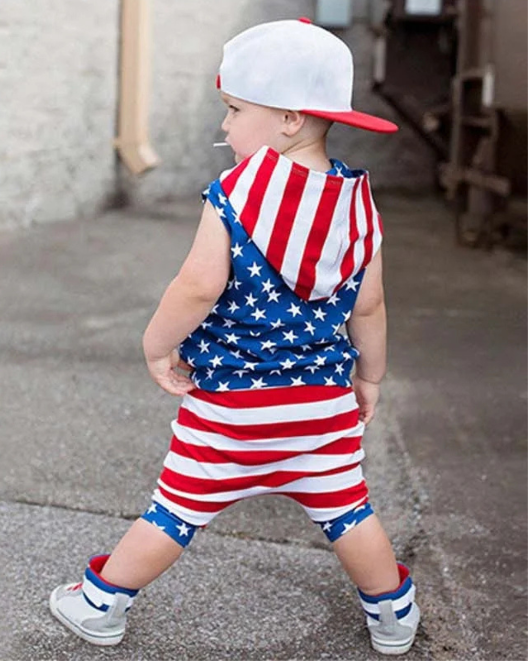 Star Striped 4th of July Outfit