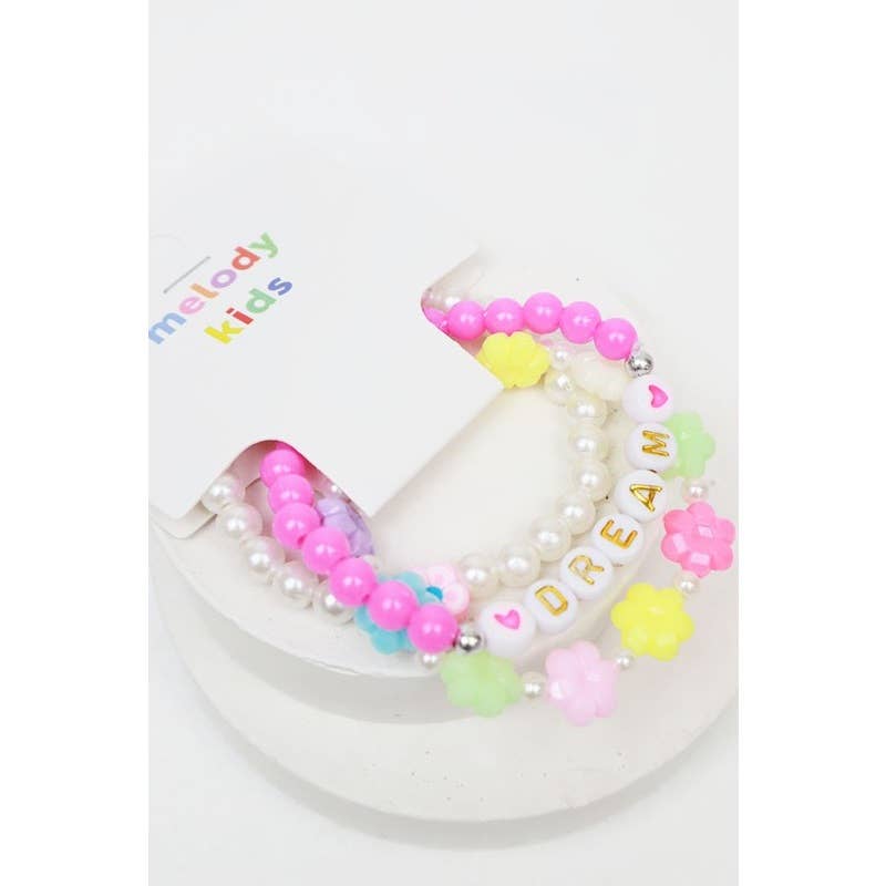Kids Beaded Bracelet Set