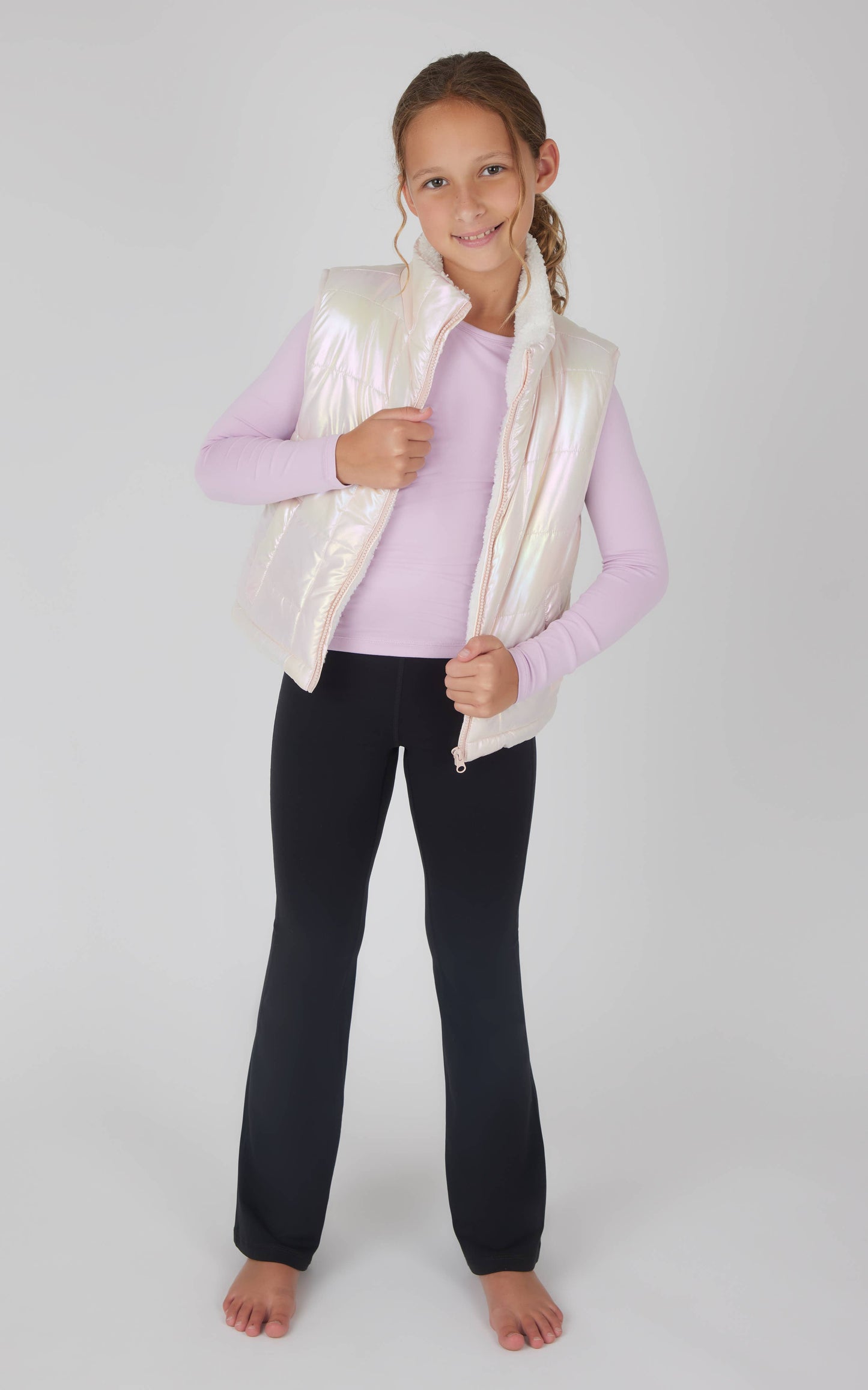 Sherpa Lined Vest 3 Piece Set