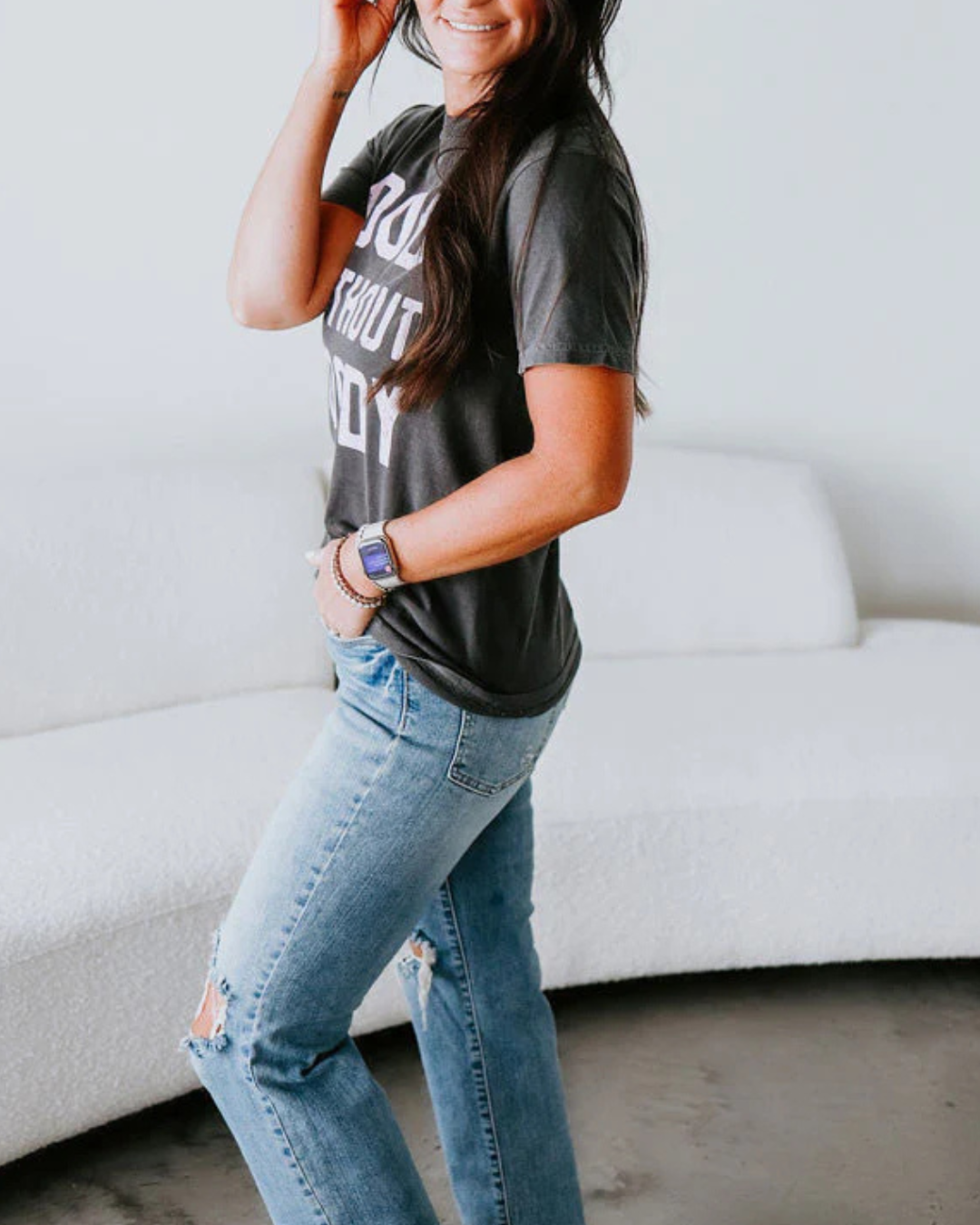 Moody without Foody Comfort Colors Graphic Tee Shirt