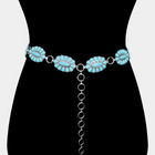 Turquoise Concho Belt