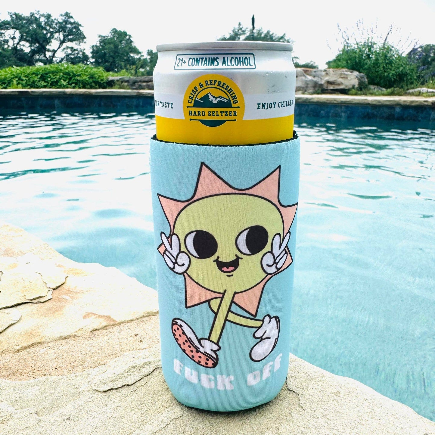 "F*ck Off" Sun Slim Can Cooler-Better On Me Boutique