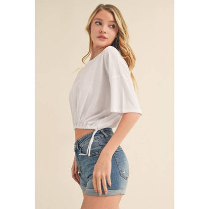 Oversized Crop Top