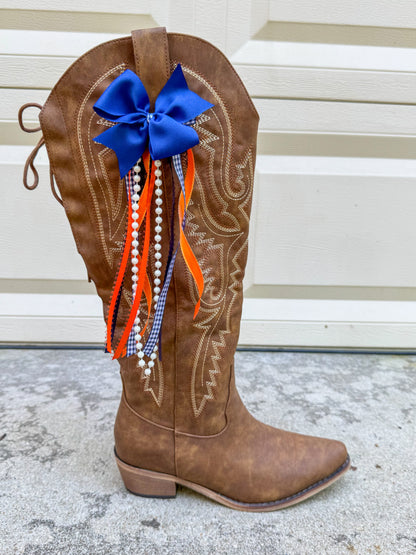 Clip-On Boot Bows – Customizable Colors & Styles