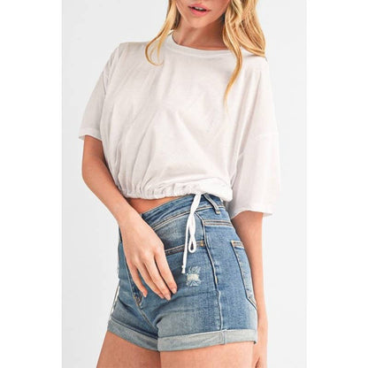Oversized Crop Top