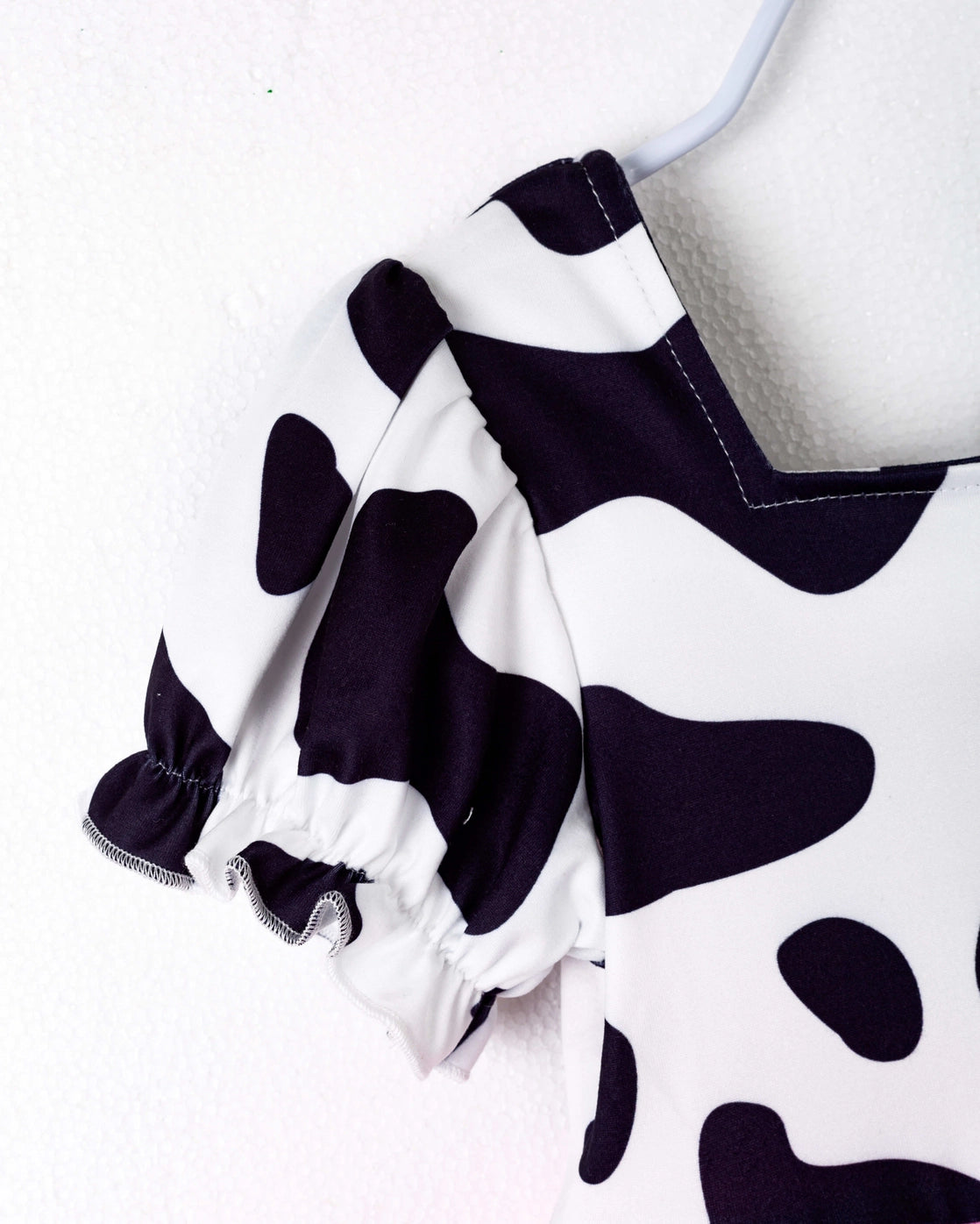 Cow Print Pink Tutu Dress