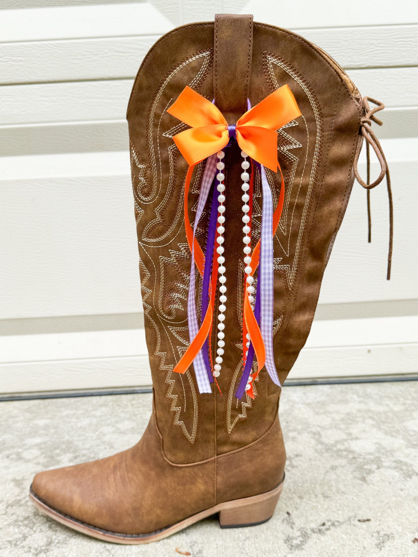 Clip-On Boot Bows – Customizable Colors & Styles