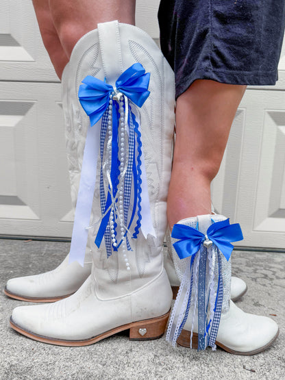 Clip-On Boot Bows – Customizable Colors & Styles