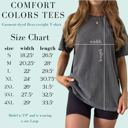 Moody without Foody Comfort Colors Graphic Tee Shirt