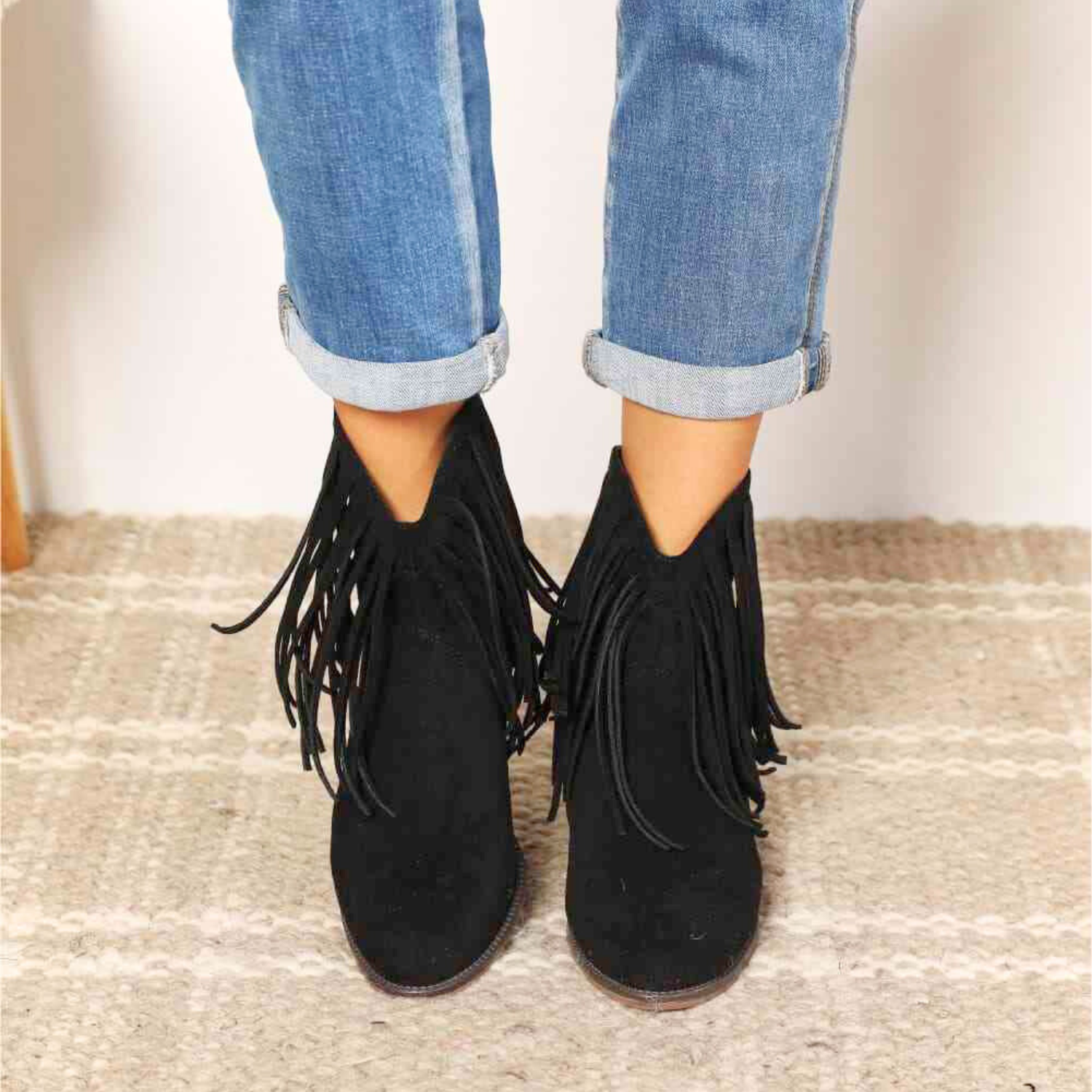 Suede fringe ankle boots, Western fringe boots, Pointed toe cowgirl boots, Fringe cowboy boots for women, Ankle cowgirl boots, Country concert boots, Nashville fringe boots, Festival boots with fringe, Western ankle boots, Faux suede fringe boots